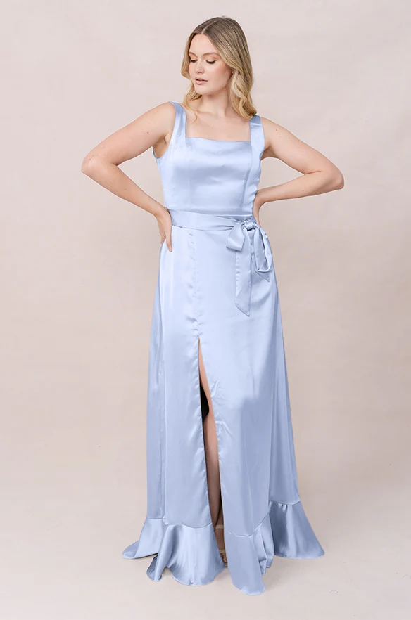Stevie Satin Dress | Made To Order - Image 163