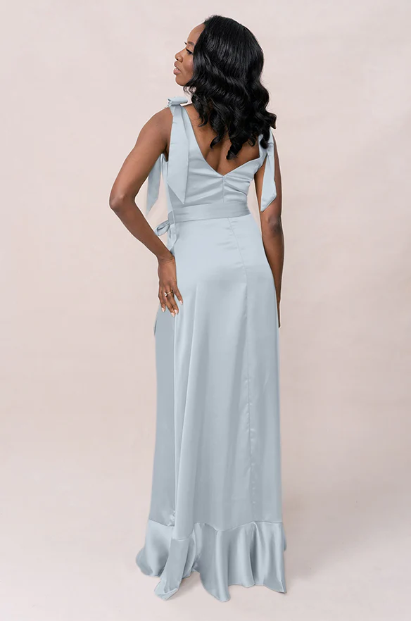 Stevie Satin Dress | Made To Order - Image 191