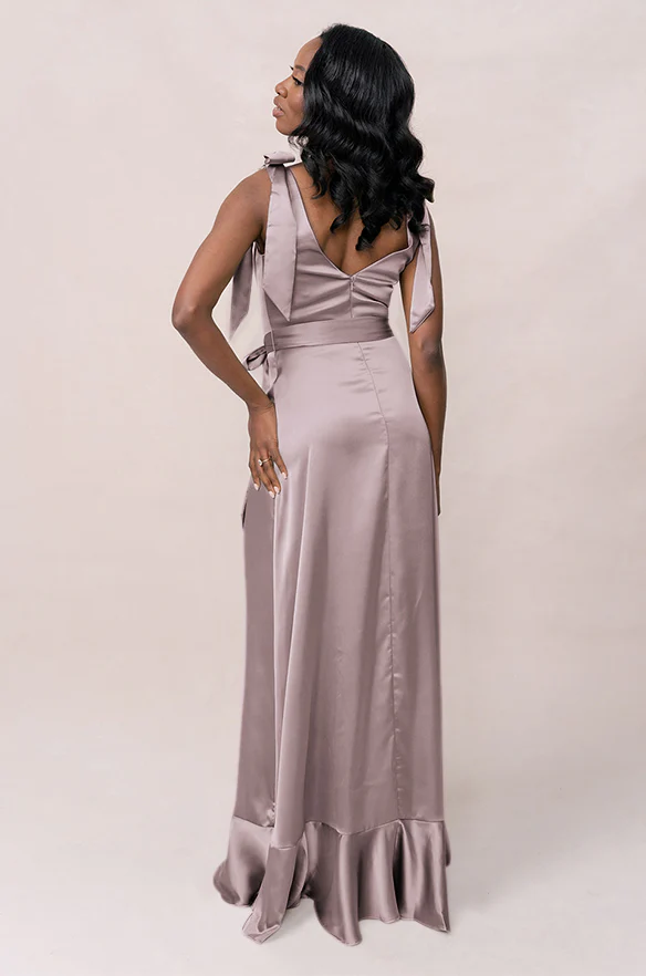 Stevie Satin Dress | Made To Order - Image 204