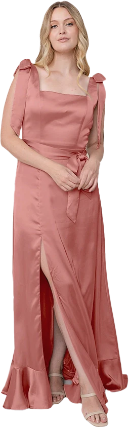 Stevie Satin Dress | Made To Order - Image 21