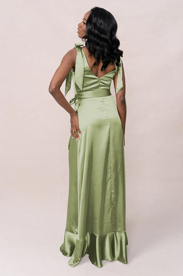 Stevie Satin Dress | Made To Order - Image 226