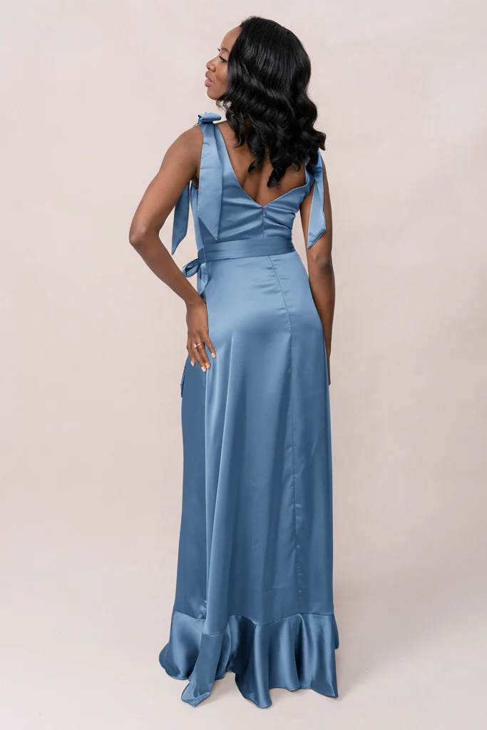 Stevie Satin Dress | Made To Order - Image 228