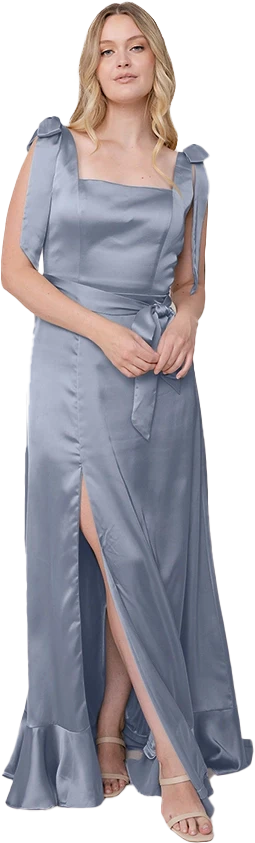 Stevie Satin Dress | Made To Order - Image 26