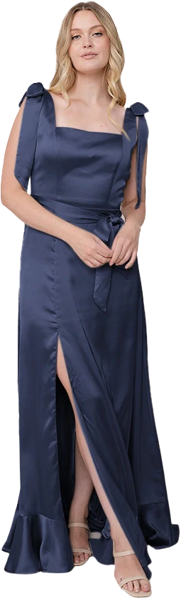 Stevie Satin Dress | Made To Order - Image 32