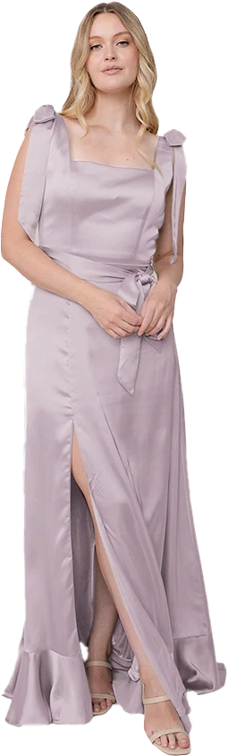 Stevie Satin Dress | Made To Order - Image 36
