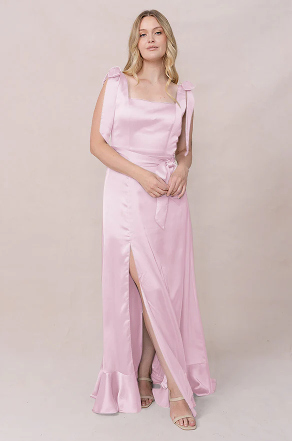 Stevie Satin Dress | Made To Order - Image 58