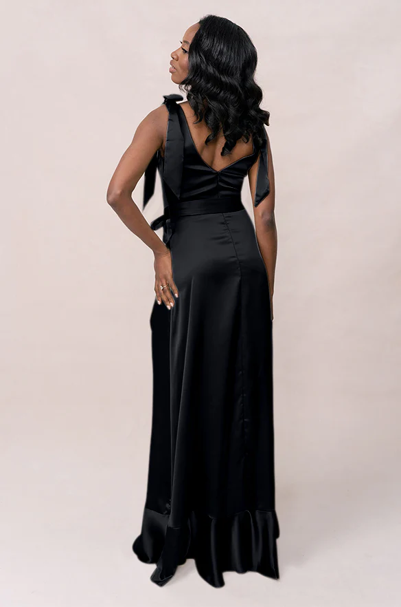 Stevie Satin Dress | Made To Order - Image 63