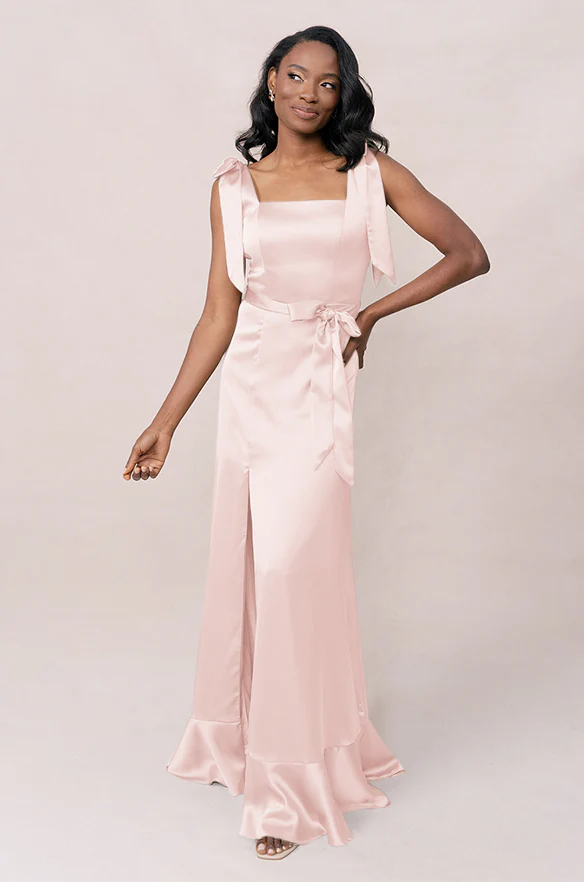 Stevie Satin Dress | Made To Order - Image 66