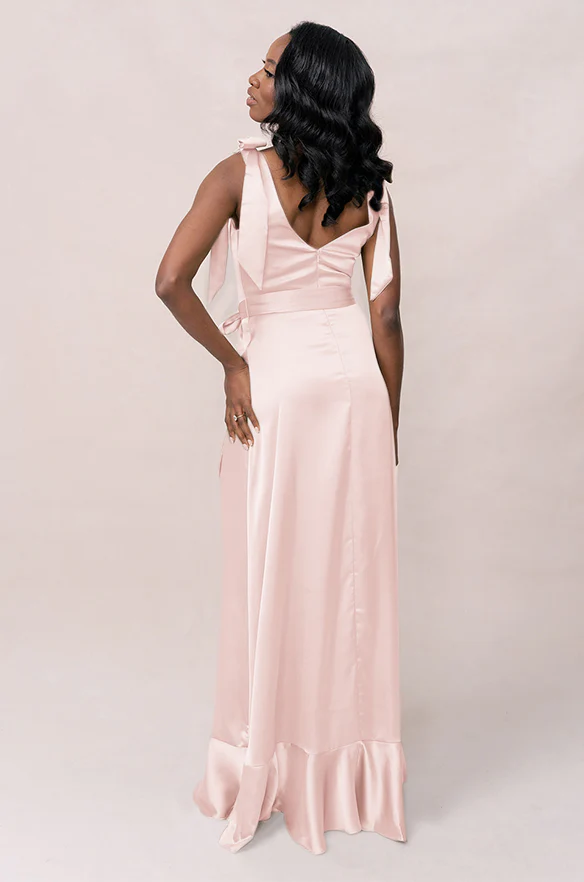 Stevie Satin Dress | Made To Order - Image 67