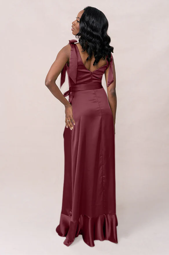 Stevie Satin Dress | Made To Order - Image 72