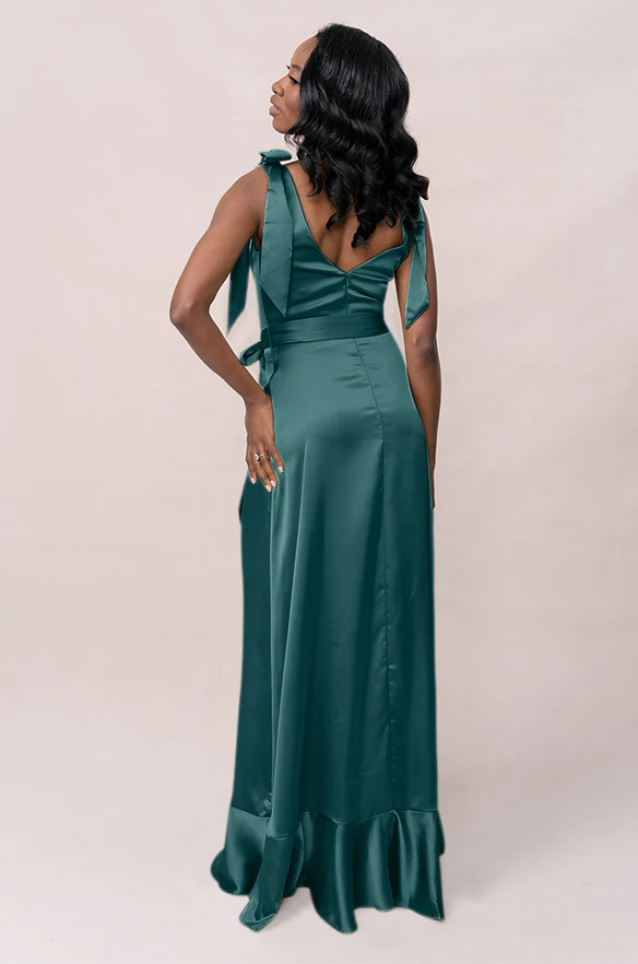 Stevie Satin Dress | Made To Order - Image 78