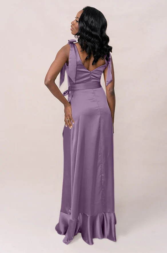 Stevie Satin Dress | Made To Order - Image 90