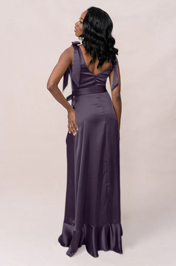 Stevie Satin Dress | Made To Order - Image 94