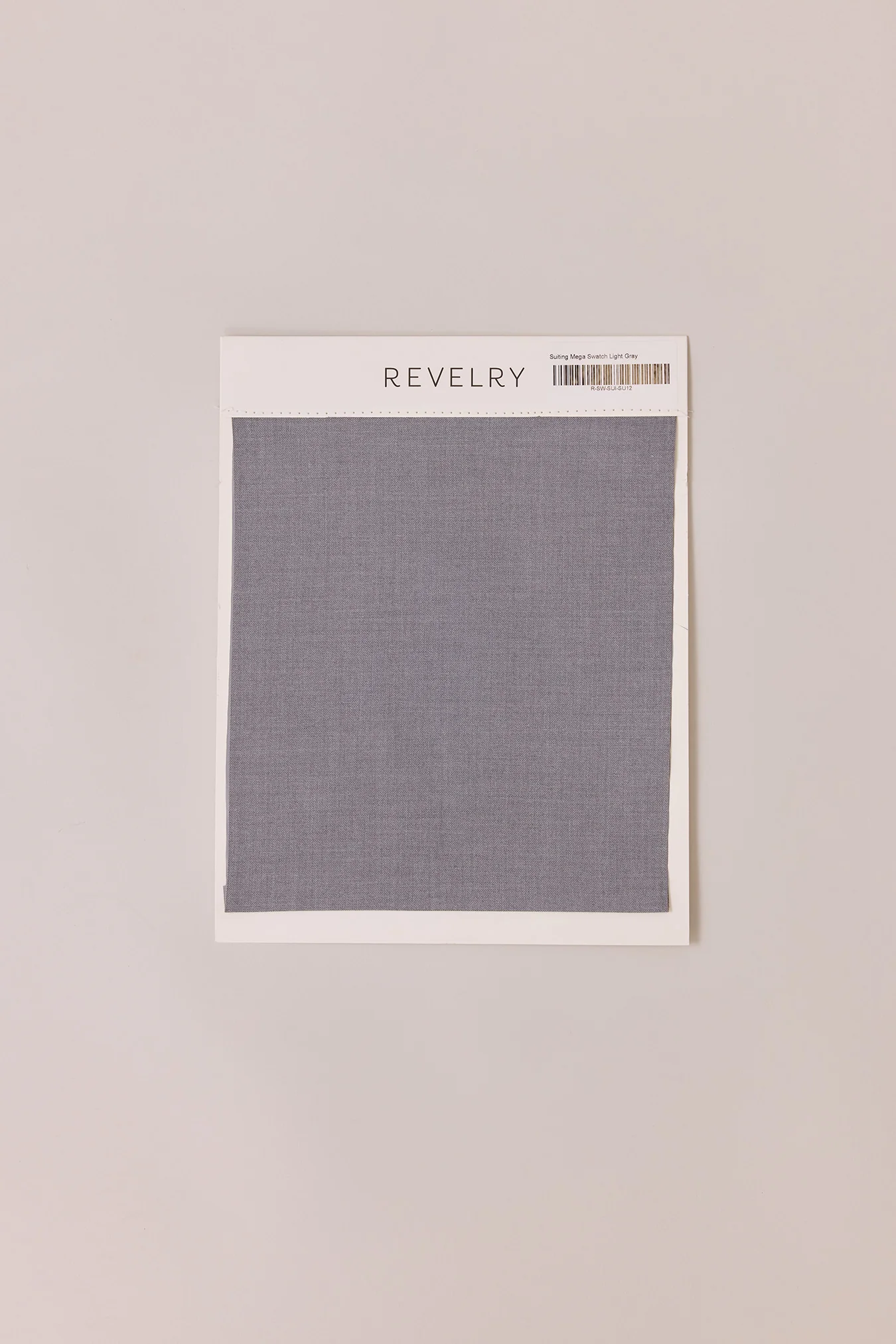 Suiting Mega Swatch | Ready To Ship | Light Gray