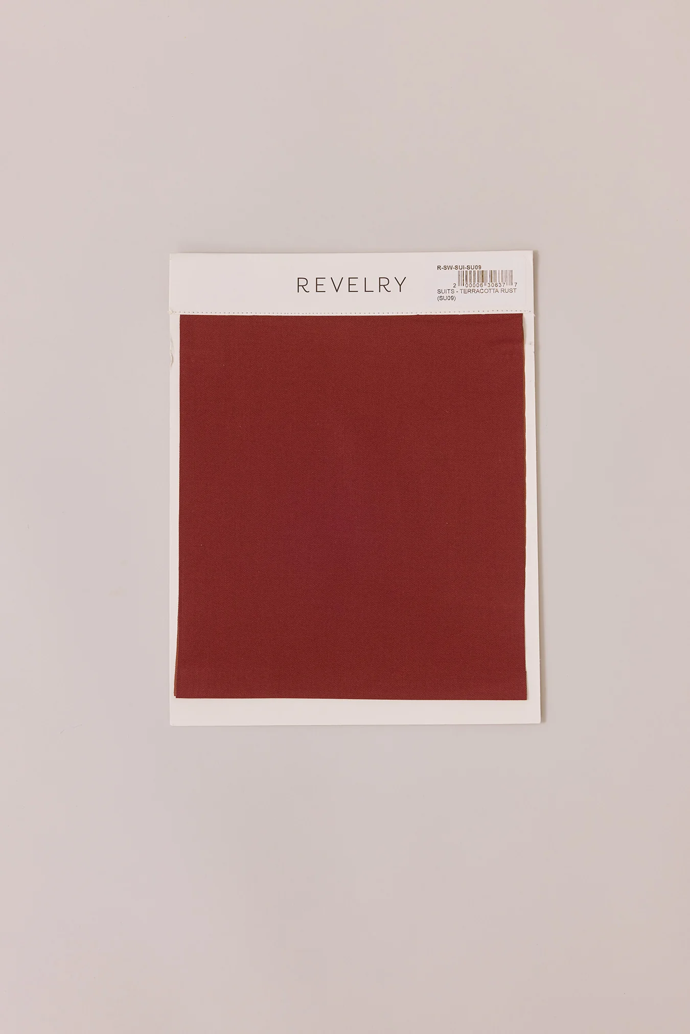 Suiting Mega Swatch | Ready To Ship | Terracotta Rust