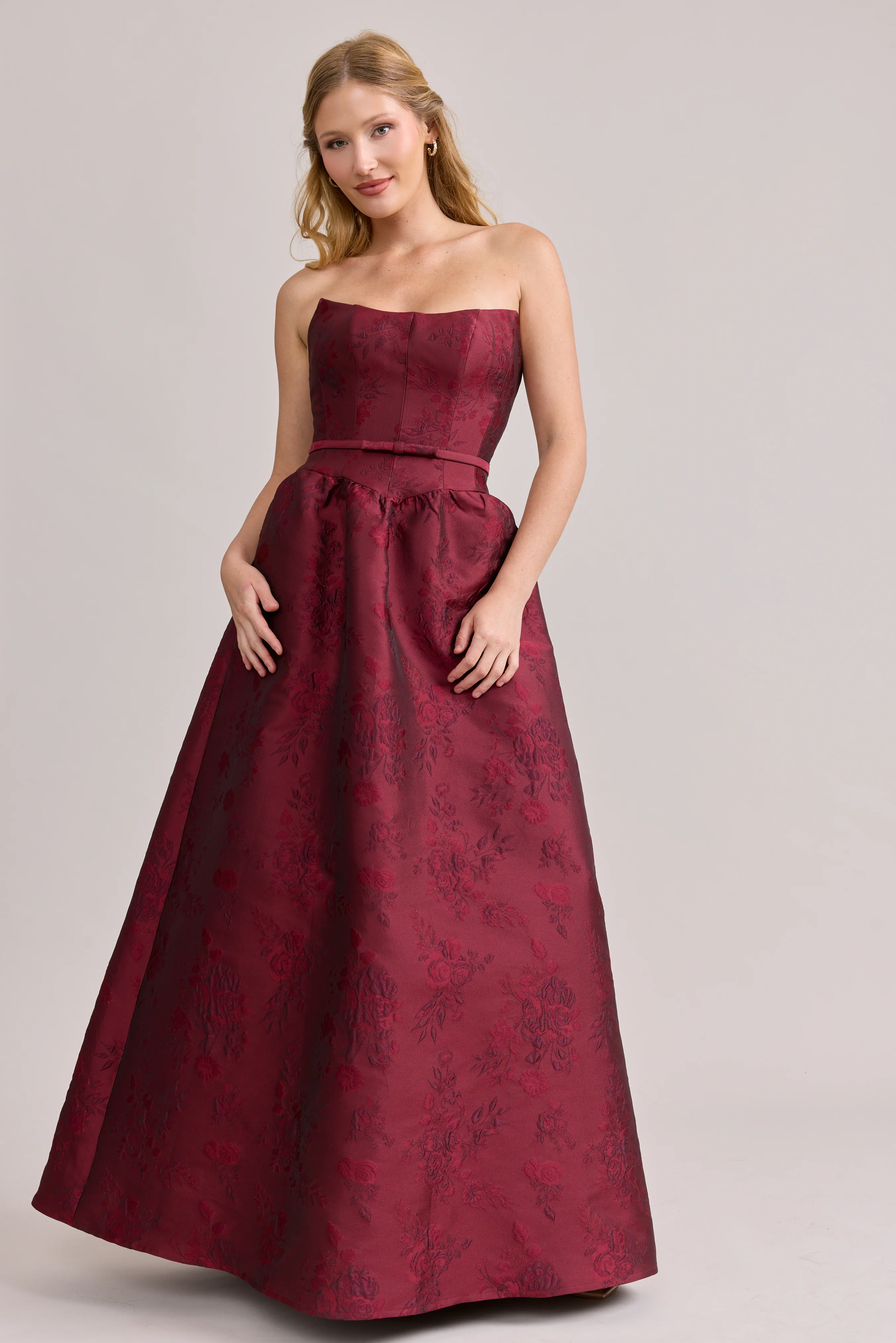 Sutton Jacquard Dress | Made To Order - Image 42