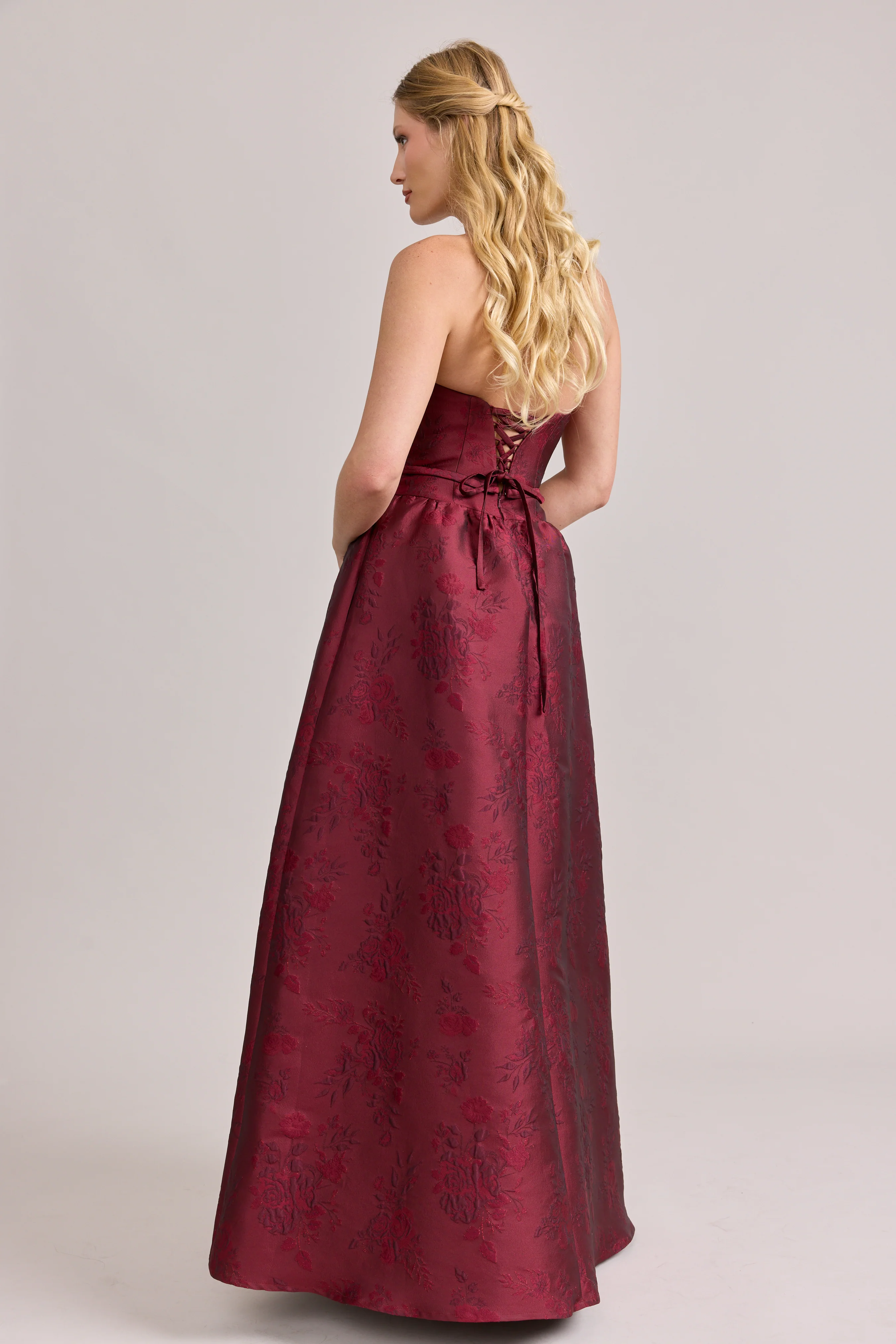 Sutton Jacquard Dress | Made To Order - Image 43