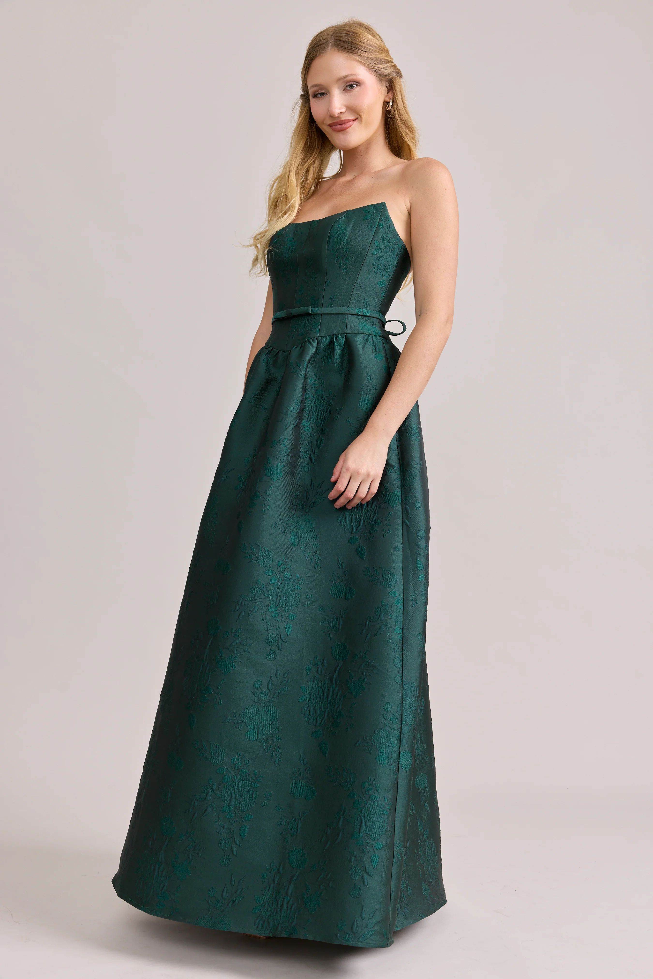 Sutton Jacquard Dress | Made To Order - Image 45
