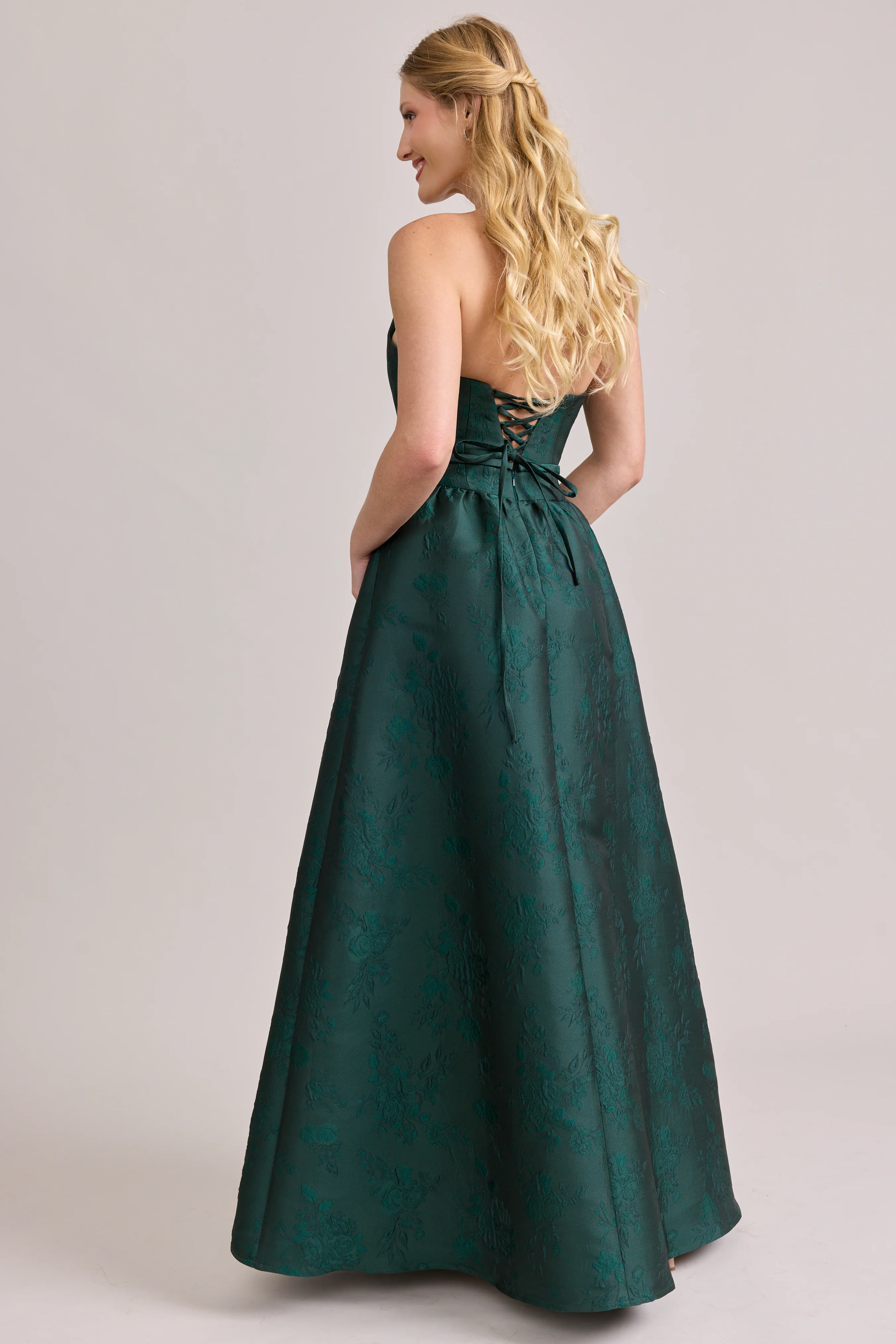Sutton Jacquard Dress | Made To Order - Image 48