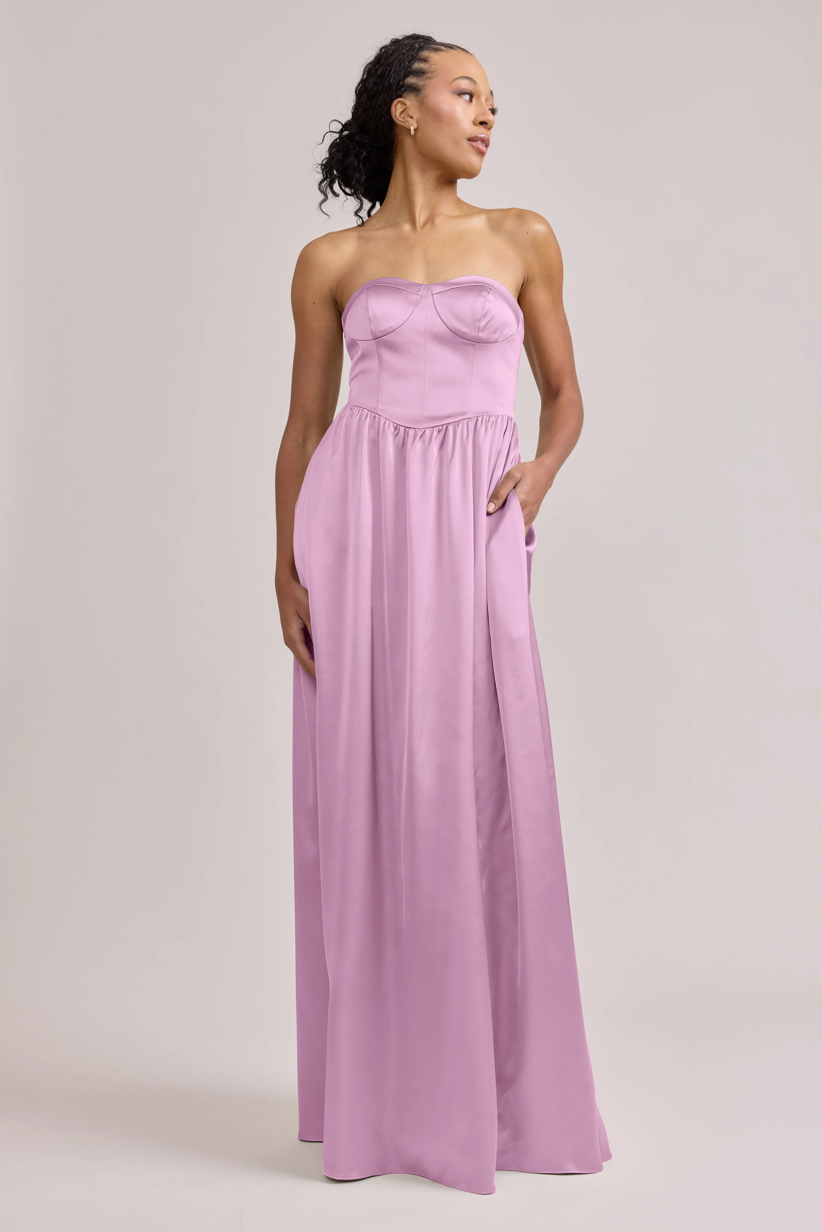Sydney Satin Dress | Made To Order - Image 119