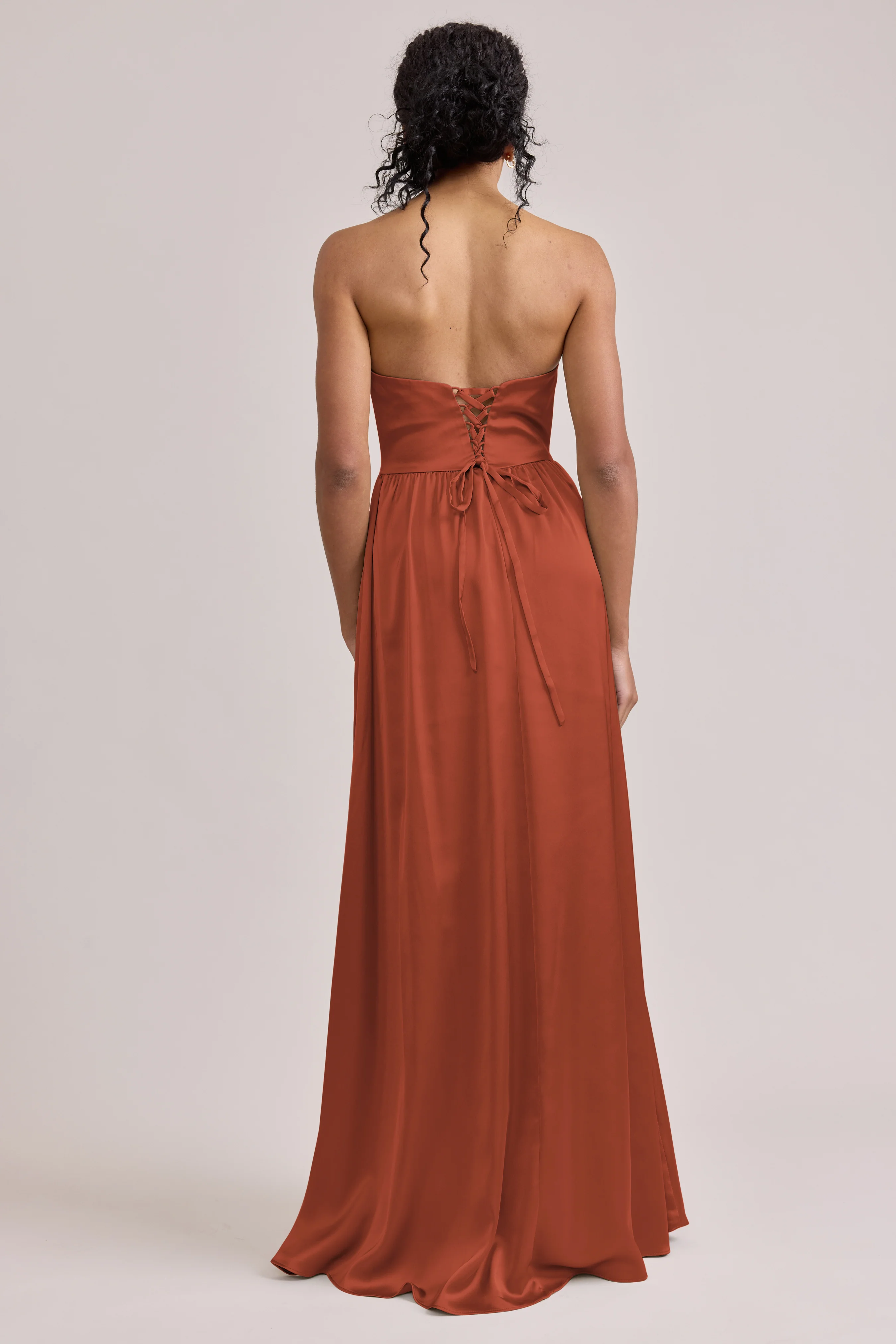 Sydney Satin Dress | Made To Order - Image 133