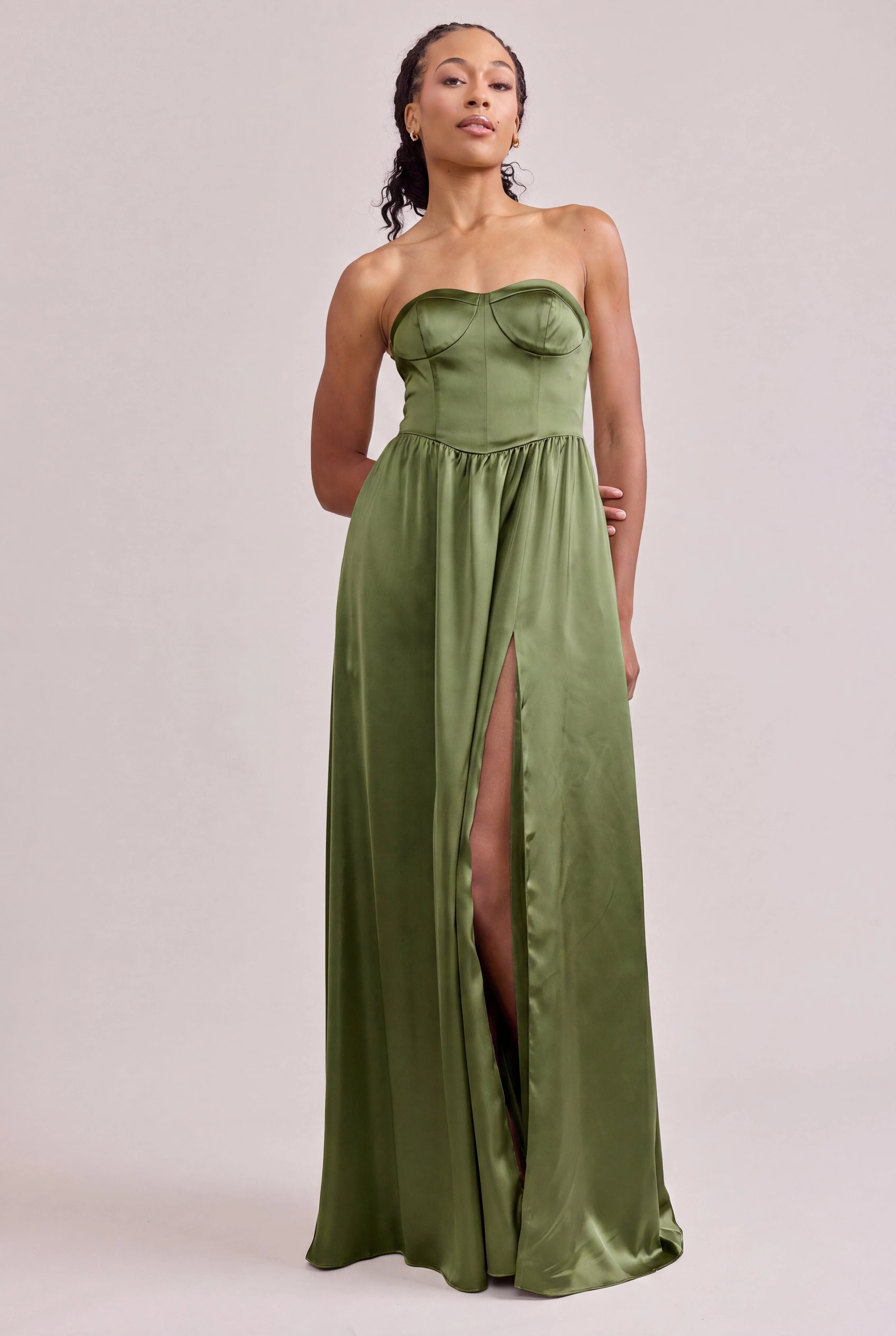 Sydney Satin Dress | Made To Order - Image 226