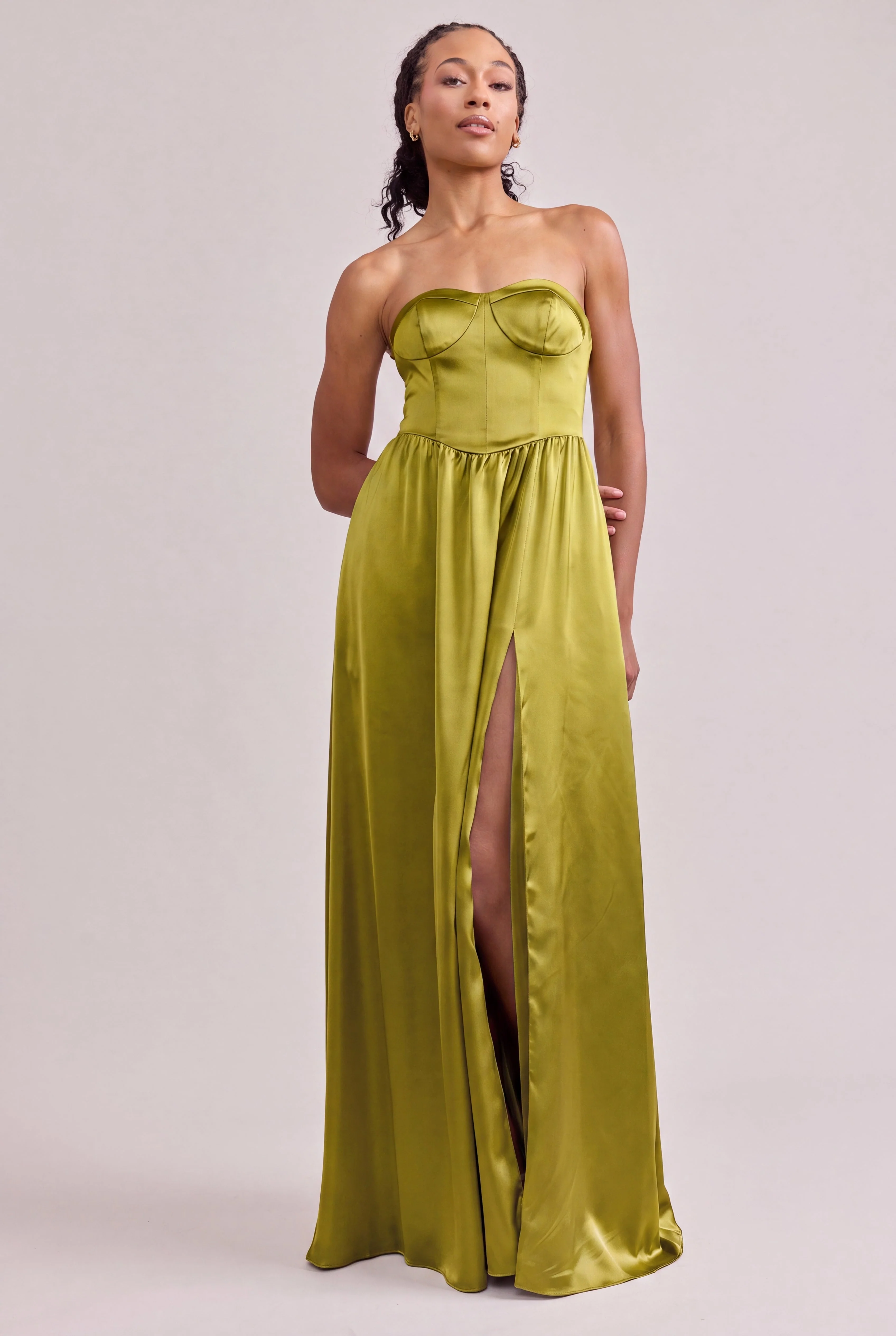 Sydney Satin Dress | Made To Order - Image 228