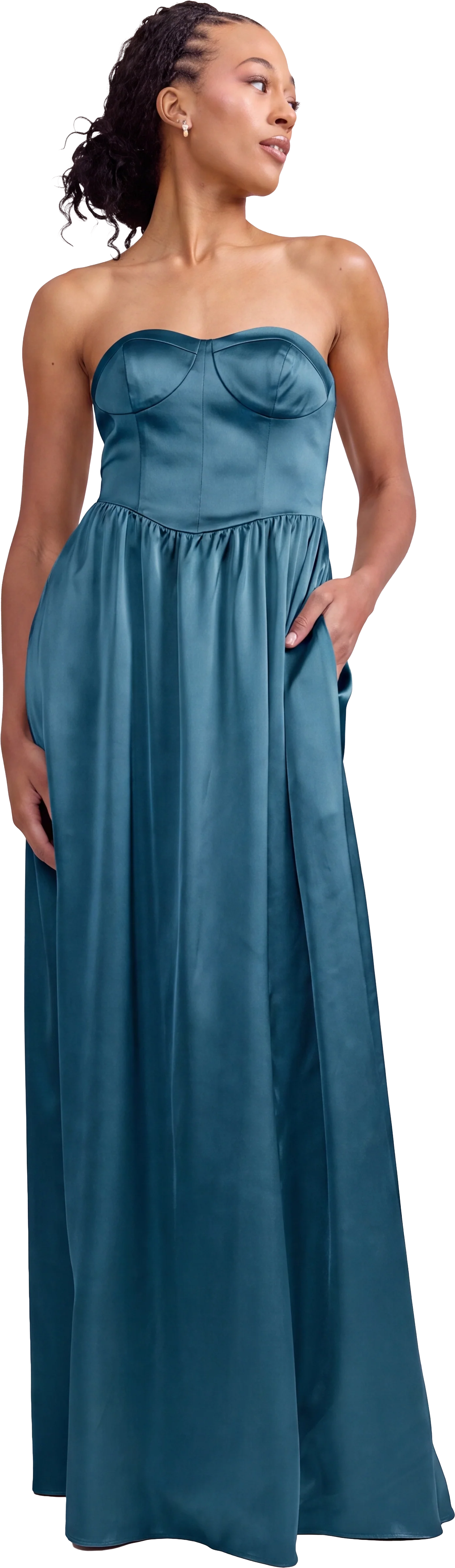 Sydney Satin Dress | Made To Order - Image 232
