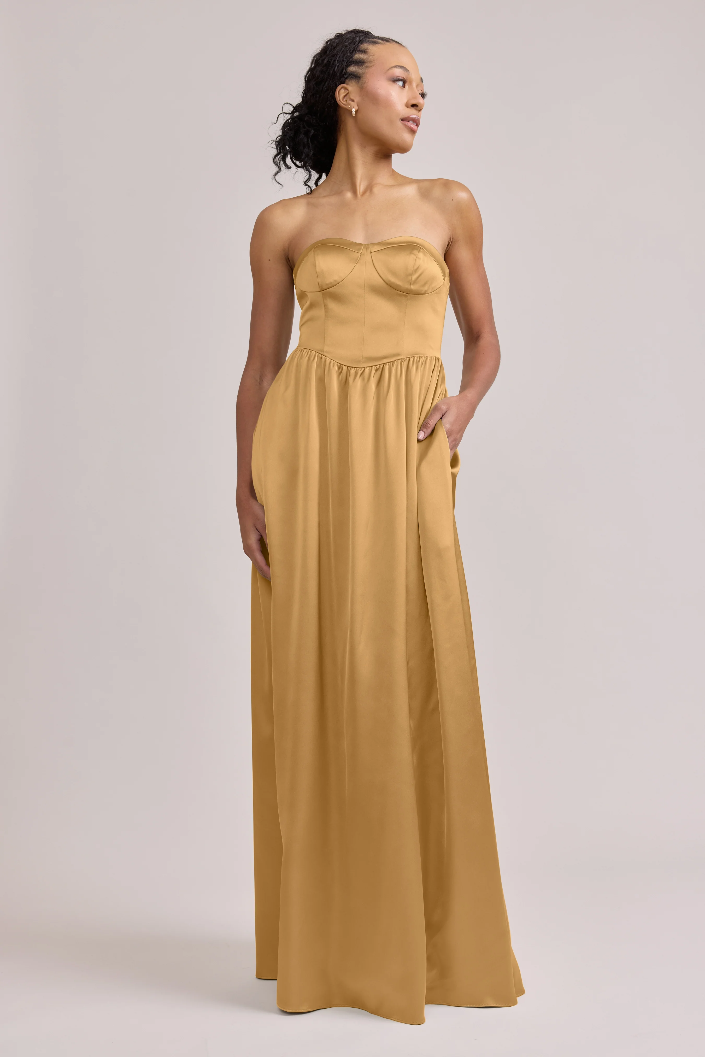Sydney Satin Dress | Made To Order - Image 57