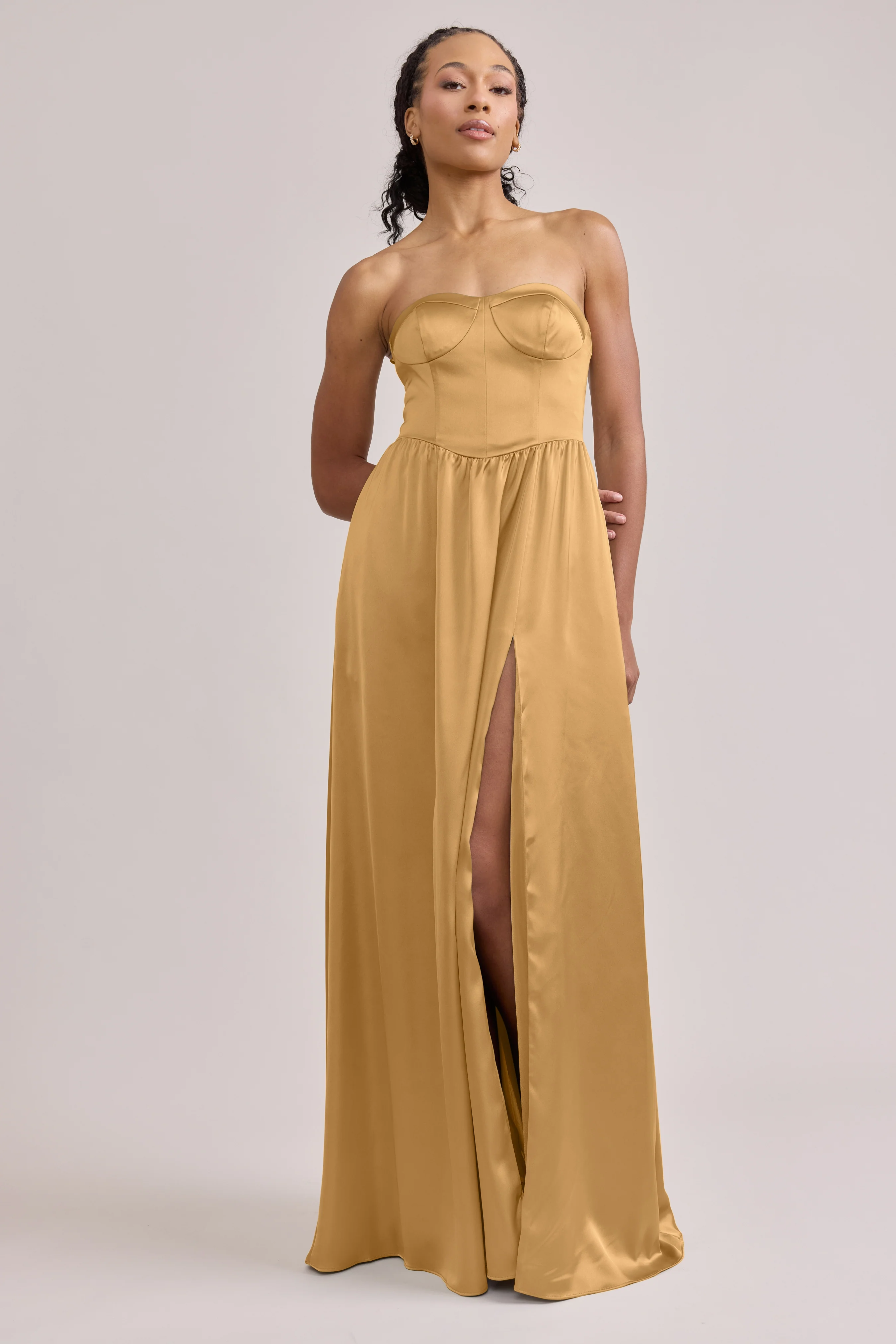 Sydney Satin Dress | Made To Order - Image 58