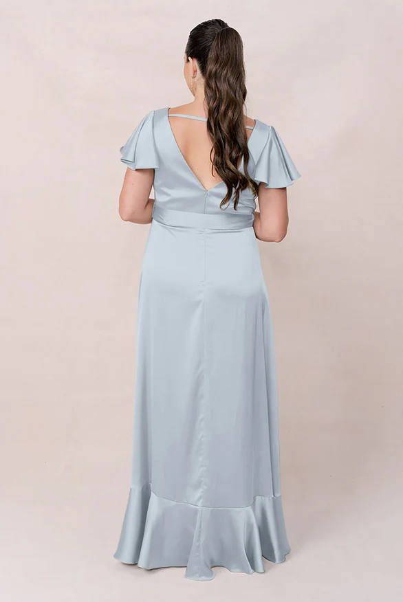 Thalia Satin Dress | Made To Order - Image 96