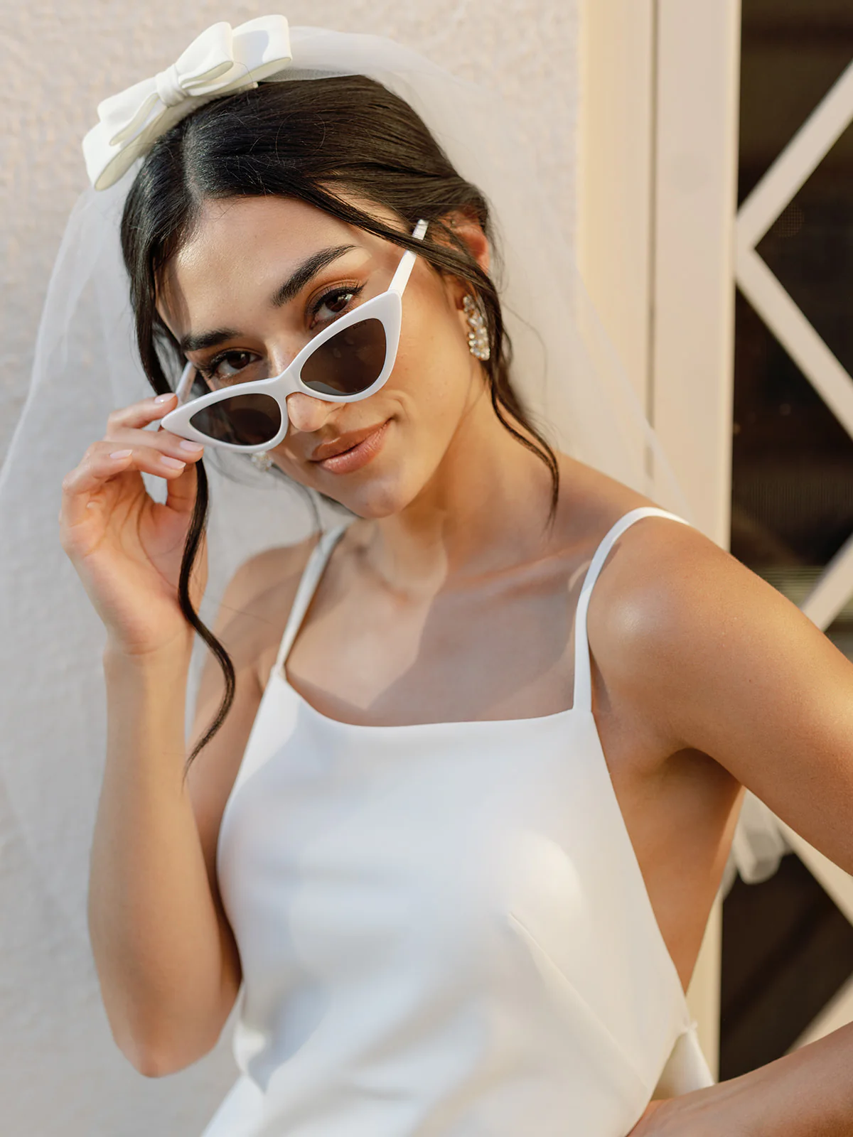 Tulle Bow Veil | Ready To Ship - Image 4