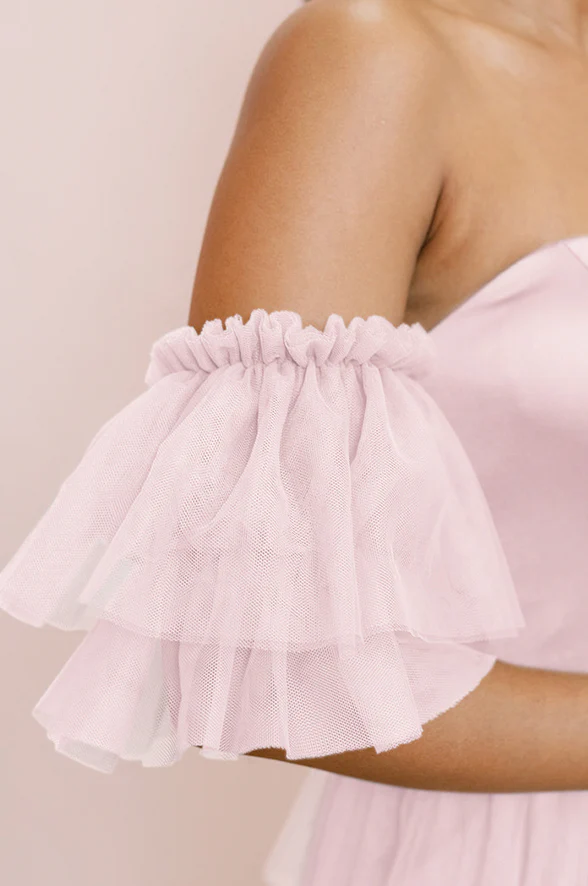 Tulle Tiered Poof Sleeves | Made To Order - Image 23