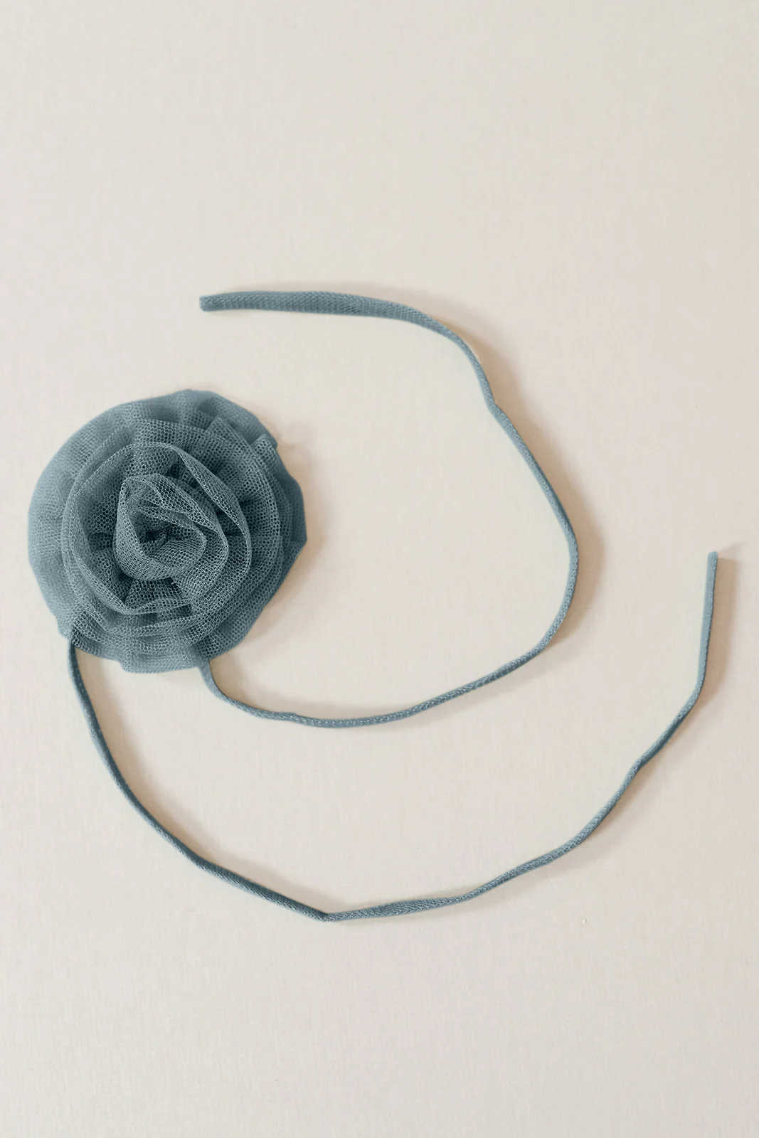 Tulle Rose Neck Tie | Made To Order - Image 16