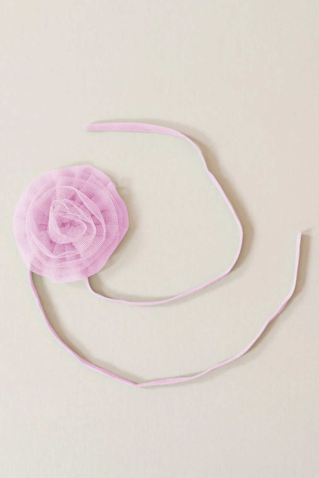Tulle Rose Neck Tie | Made To Order - Image 38