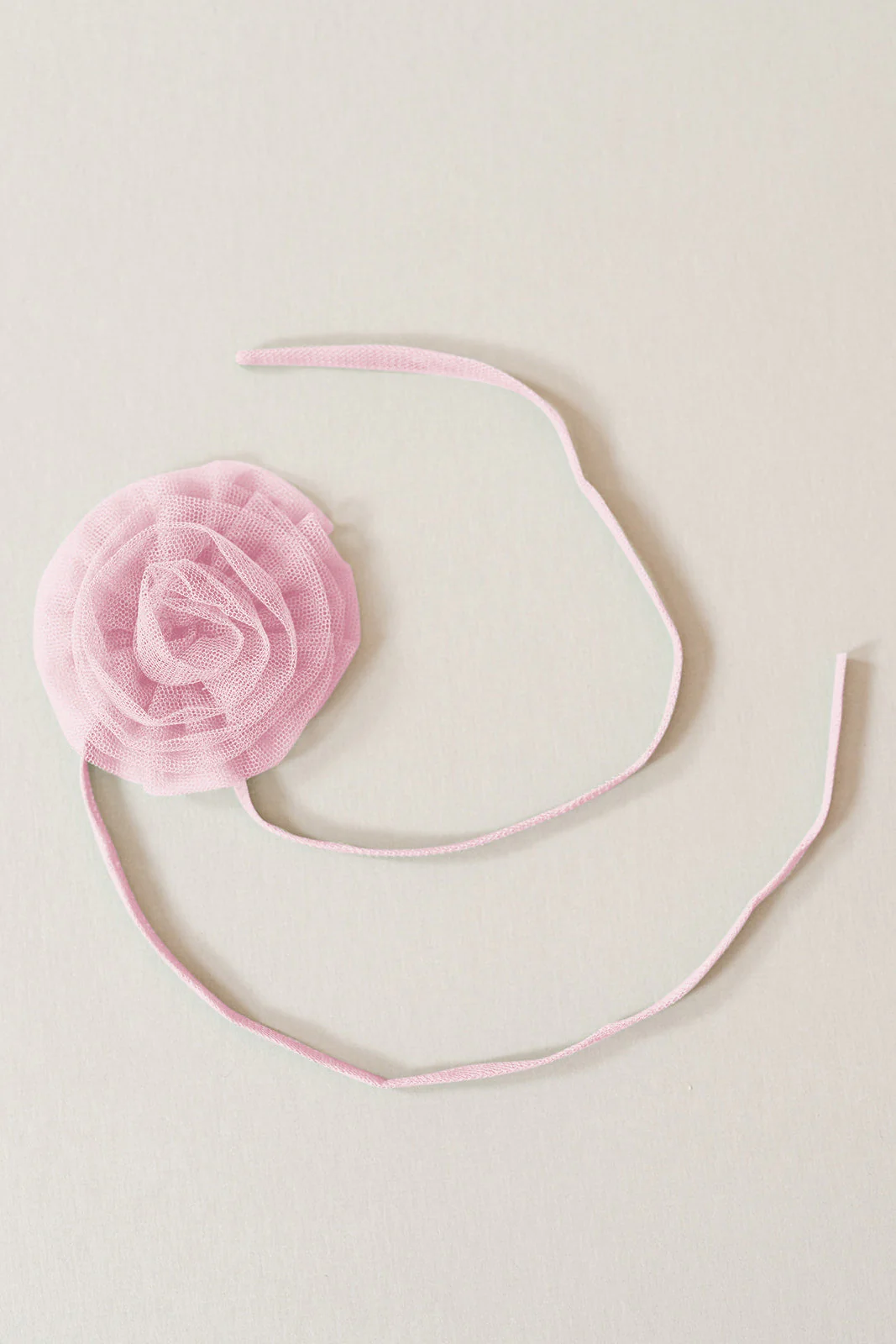 Tulle Rose Neck Tie | Made To Order - Image 40