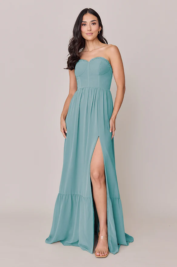 Valentina Chiffon Dress | Made To Order - Image 104