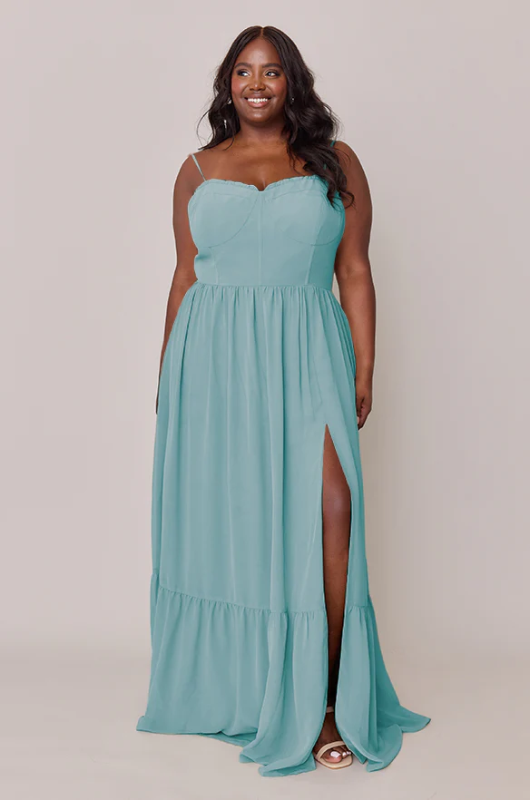 Valentina Chiffon Dress | Made To Order - Image 105