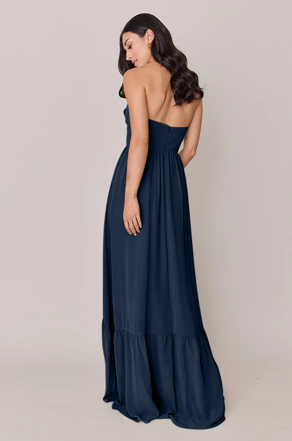 Valentina Chiffon Dress | Made To Order - Image 108