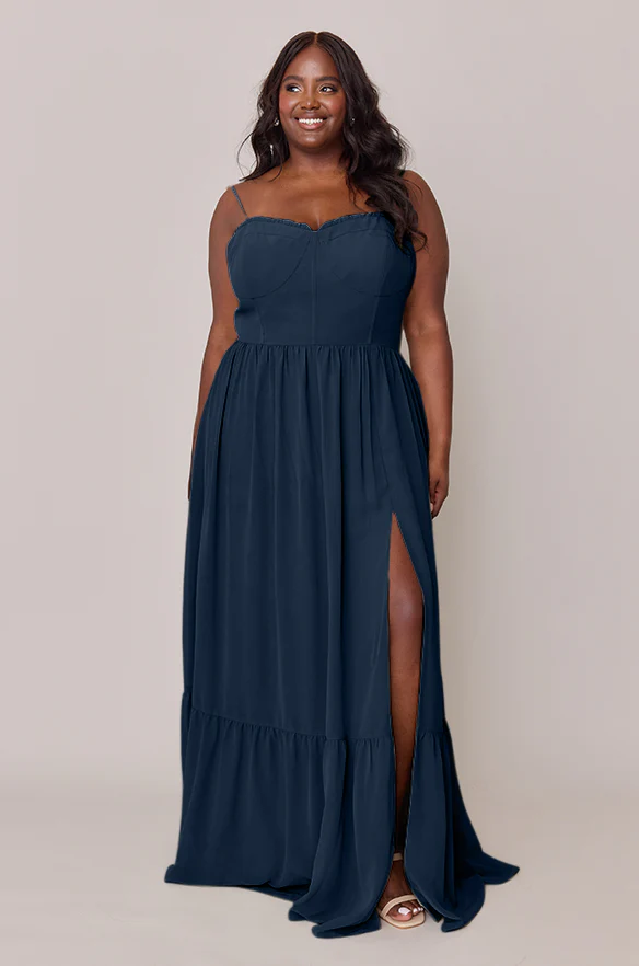 Valentina Chiffon Dress | Made To Order - Image 109