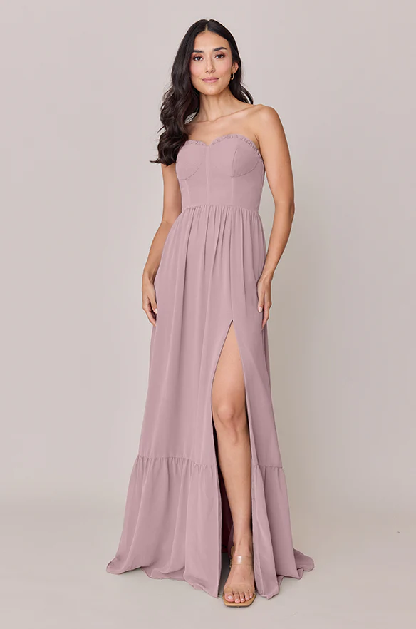 Valentina Chiffon Dress | Made To Order - Image 111