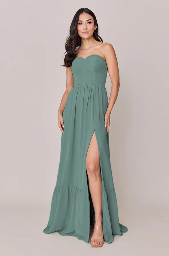 Valentina Chiffon Dress | Made To Order - Image 114