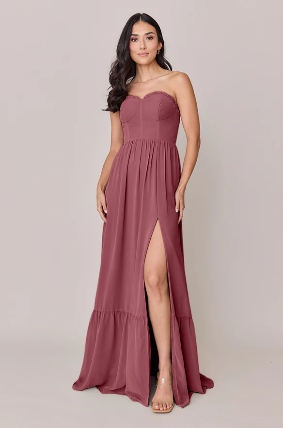 Valentina Chiffon Dress | Made To Order - Image 122
