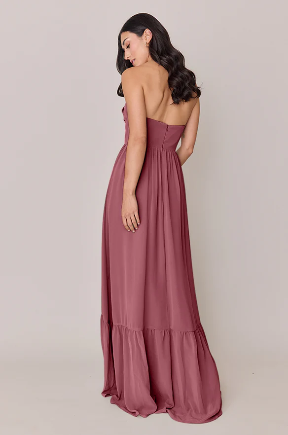 Valentina Chiffon Dress | Made To Order - Image 123