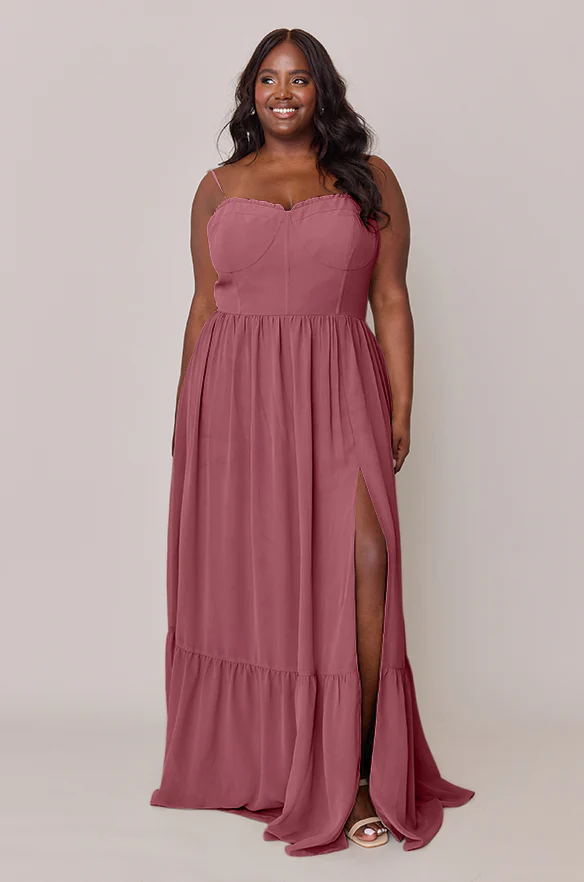 Valentina Chiffon Dress | Made To Order - Image 124