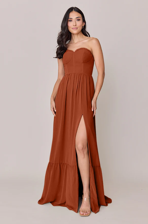 Valentina Chiffon Dress | Made To Order - Image 126