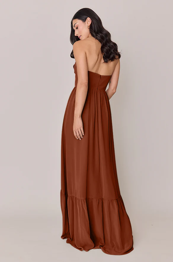 Valentina Chiffon Dress | Made To Order - Image 131