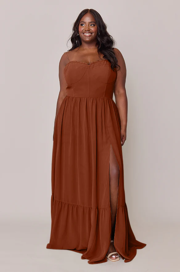 Valentina Chiffon Dress | Made To Order - Image 132