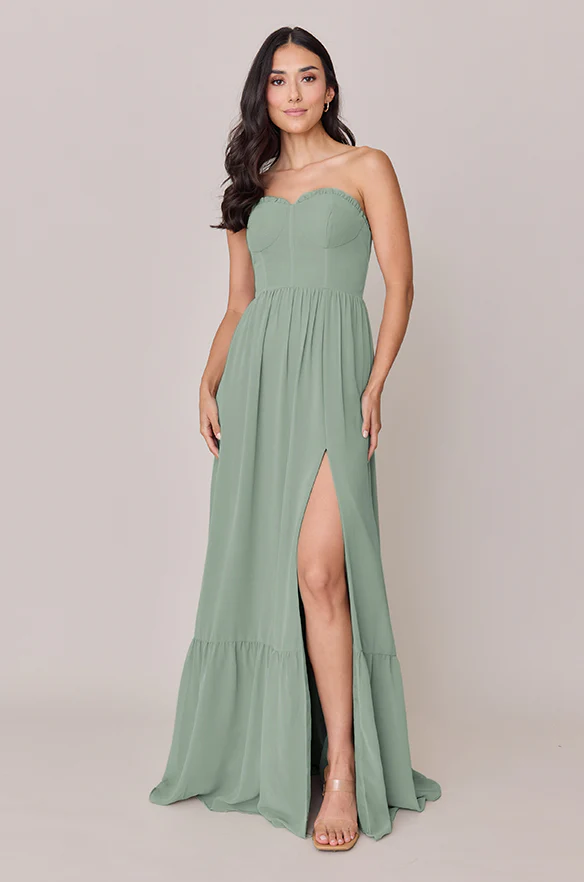 Valentina Chiffon Dress | Made To Order - Image 134