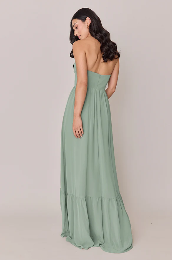 Valentina Chiffon Dress | Made To Order - Image 135